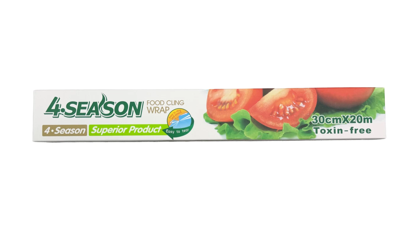 PE & PVC cling film supplier packaging reference